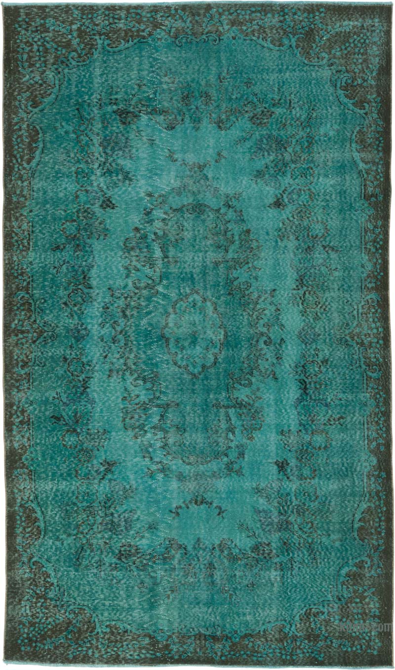 Alfombra Turca Vintage Sobre-teñida - 168 cm x 283 cm - K0086818