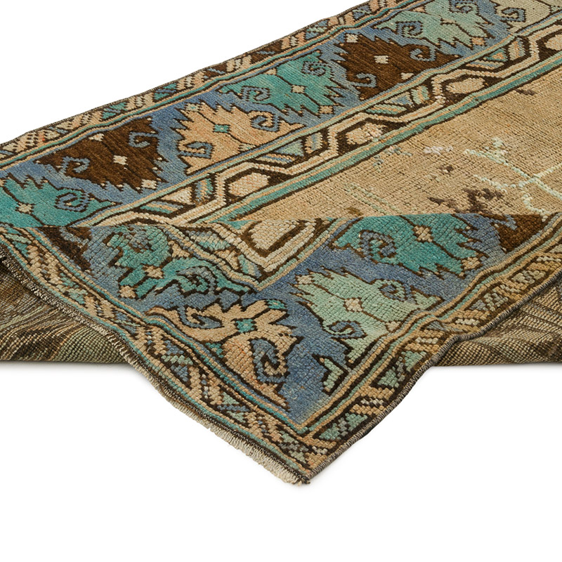 Vintage Turkish Hand-Knotted Rug - 3' 2" x 5' 11" (38" x 71") - K0086819