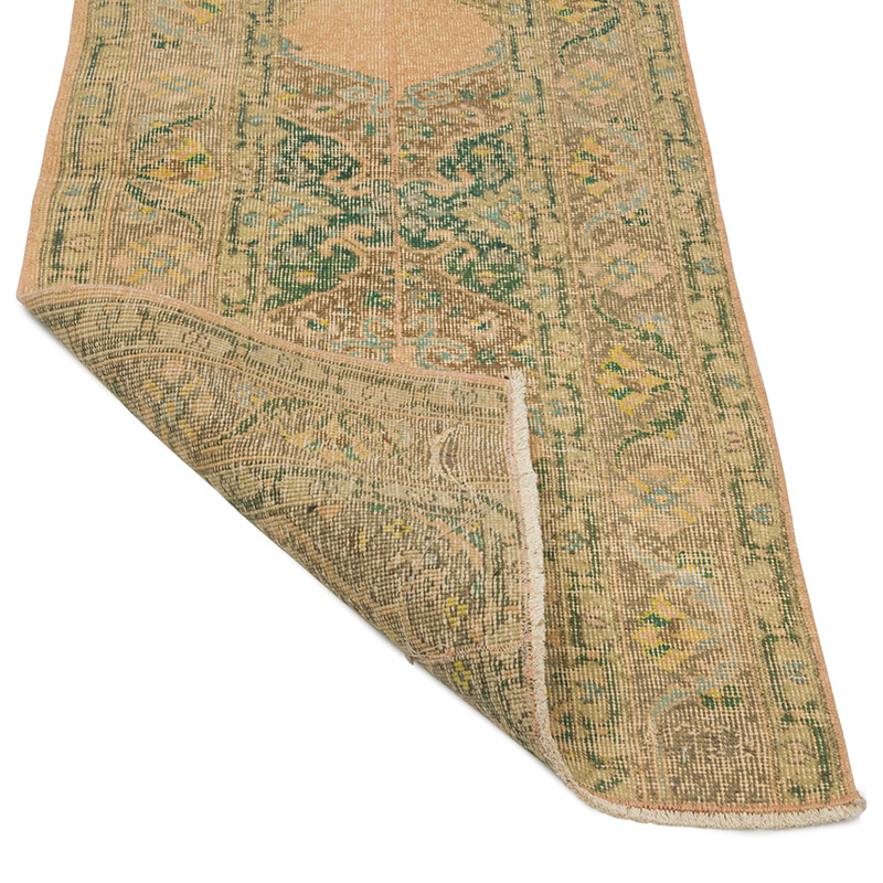 Vintage Turkish Hand-Knotted Runner - 2' 2" x 8'  (26" x 96") - K0086823