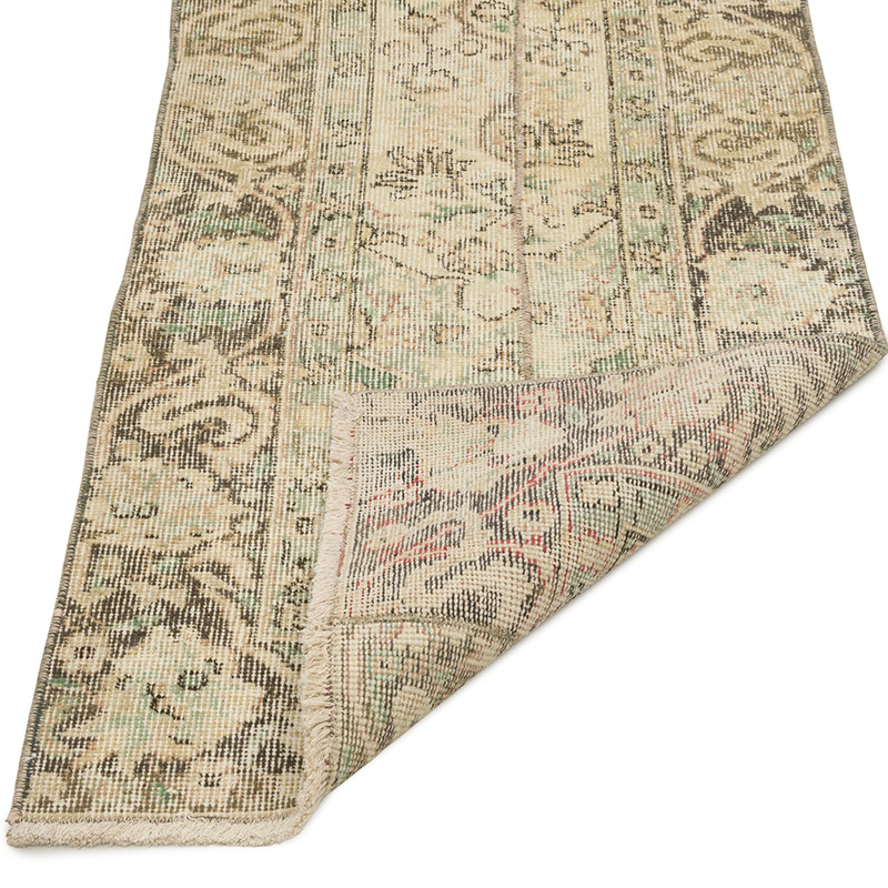 Vintage Turkish Hand-Knotted Runner - 2' 1" x 8' 8" (25" x 104") - K0086824