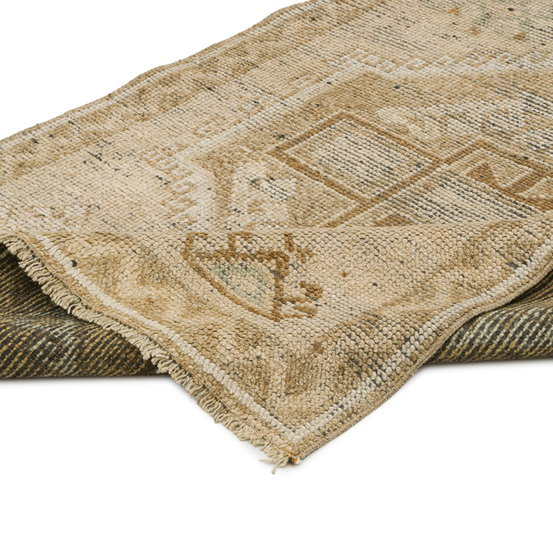 Vintage Turkish Hand-Knotted Runner - 3' 6" x 10' 8" (42" x 128") - K0086825