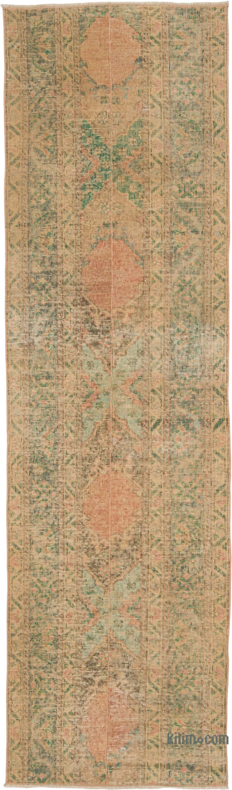 Vintage Turkish Hand-Knotted Runner - 2' 3" x 7' 10" (27" x 94") - K0086826