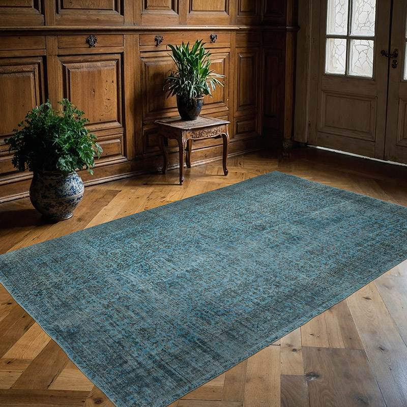 Boyali El Dokuma Vintage Hali - 173 cm x 267 cm - K0086828