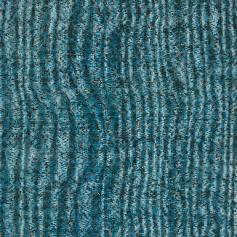 Over-dyed Vintage Hand-Knotted Turkish Rug - 5' 5" x 9' 1" (65" x 109") - K0086830