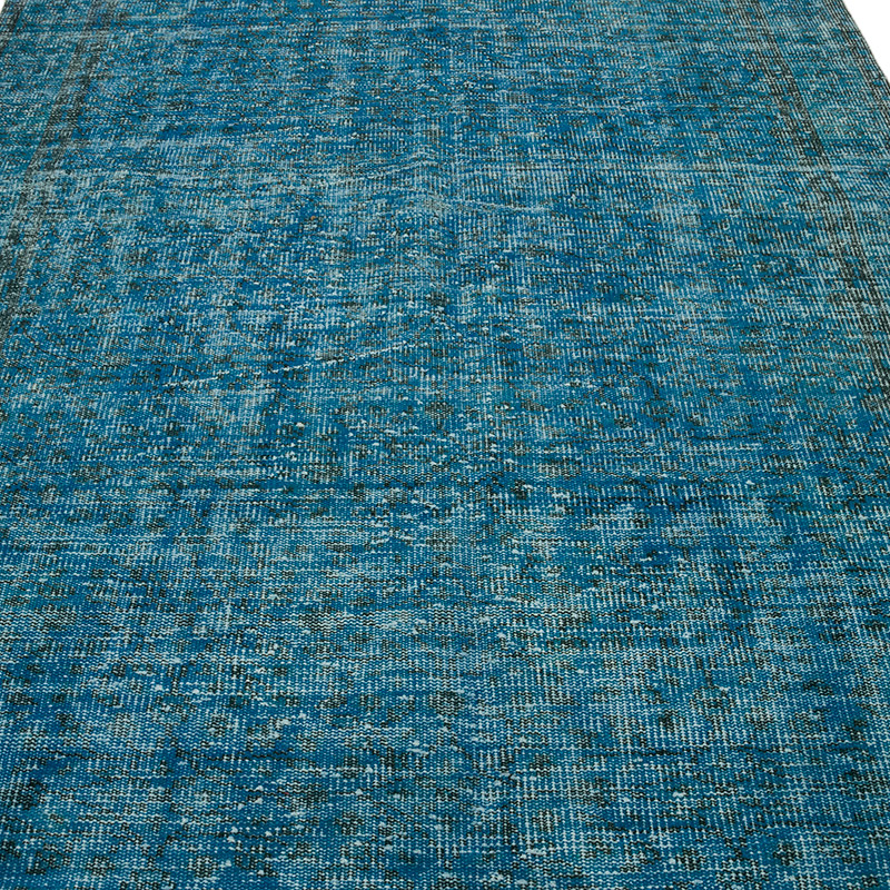 Alfombra Turca Vintage Sobre-teñida - 163 cm x 264 cm - K0086831