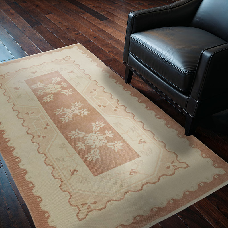 Alfombra Vintage Turca Anudada a Mano - 125 cm x 185 cm - K0086834
