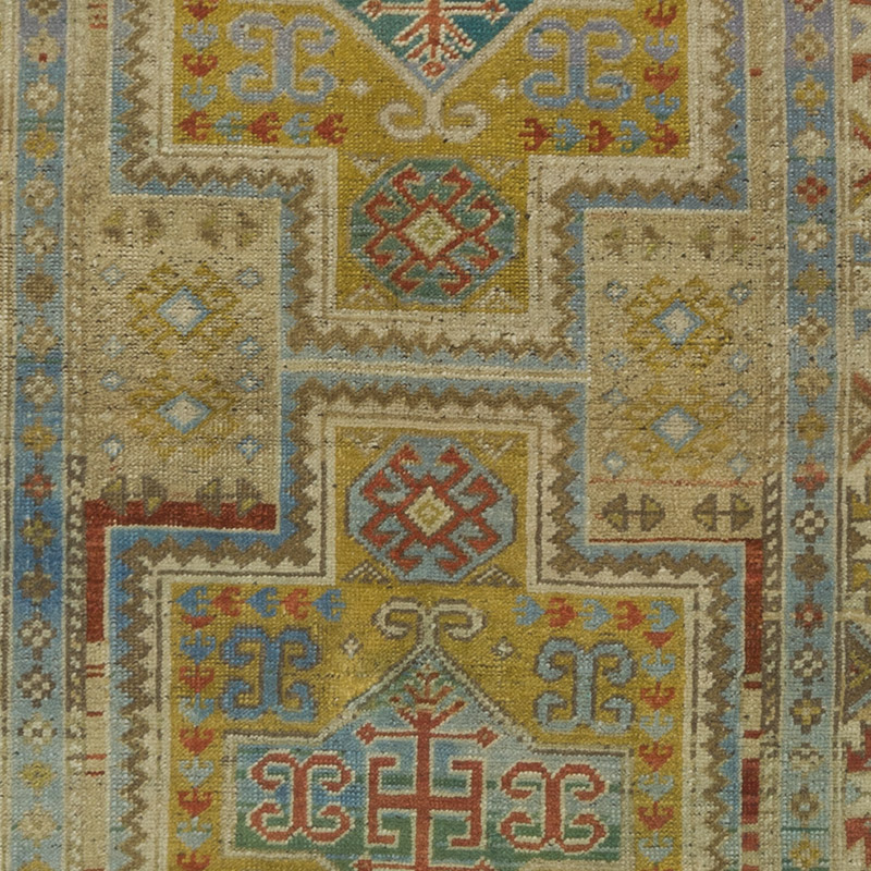 El Dokuma Vintage Halı - 97 cm x 187 cm - K0086836