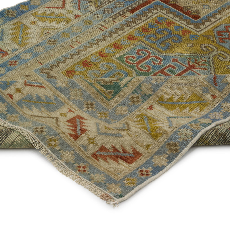 El Dokuma Vintage Halı - 97 cm x 187 cm - K0086836