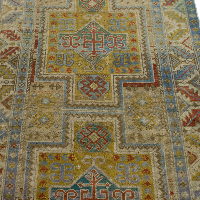 El Dokuma Vintage Halı - 97 cm x 187 cm - K0086836
