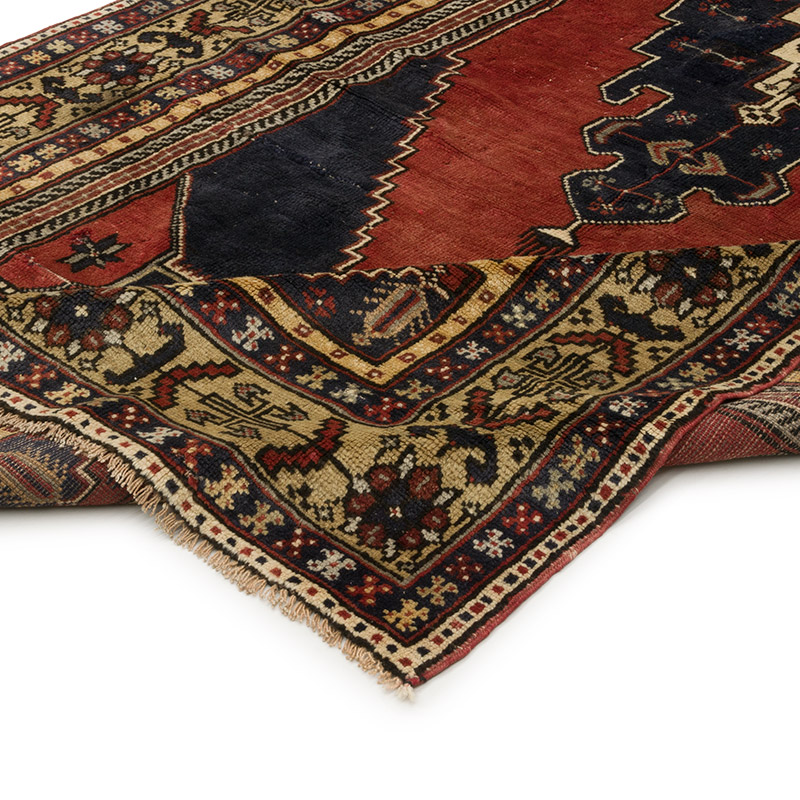Alfombra Vintage Turca Anudada a Mano - 154 cm x 336 cm - K0086838