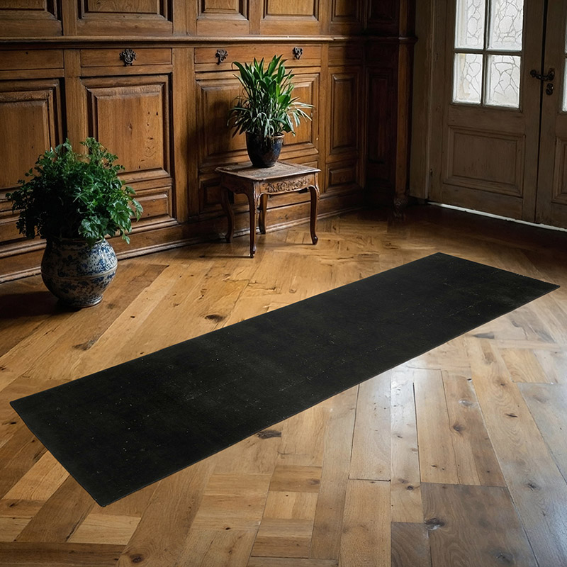 Alfombra de Pasillo Turca Vintage Sobreteñida - K0086840