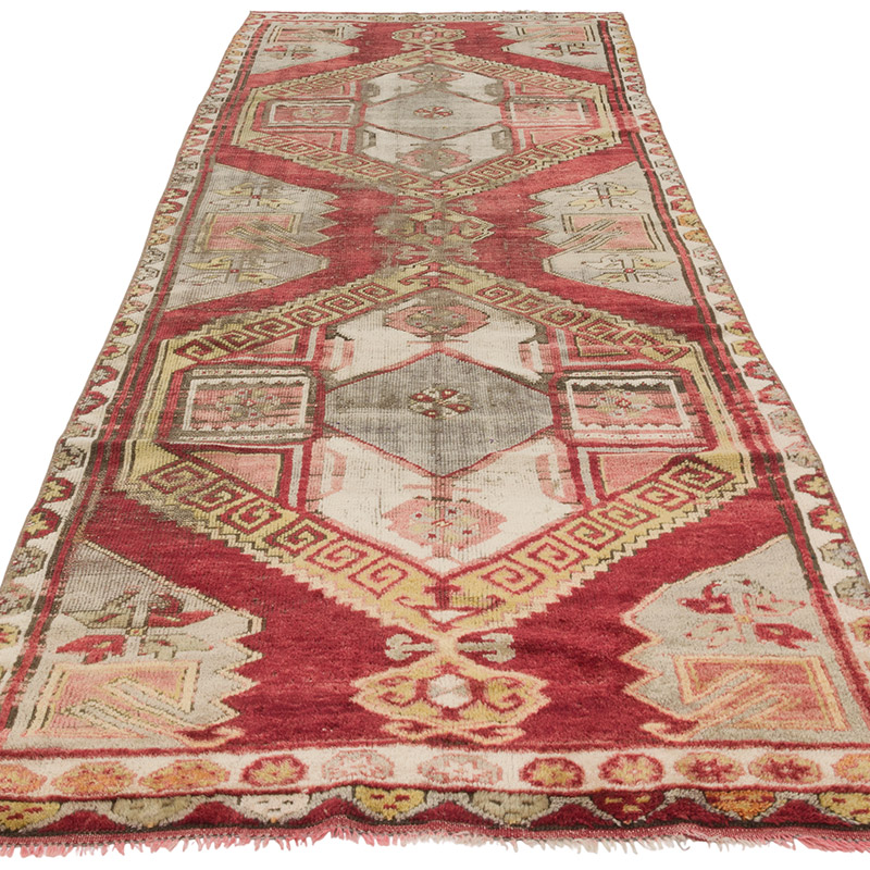 Vintage Anadolu Yolluk - 108 cm x 321 cm - K0086841