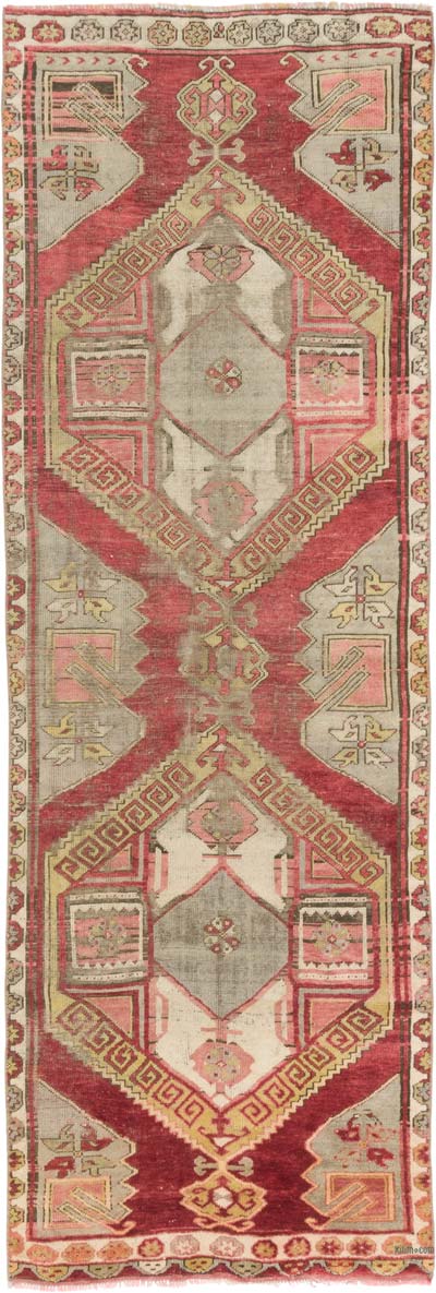 Vintage Anadolu Yolluk - 108 cm x 321 cm