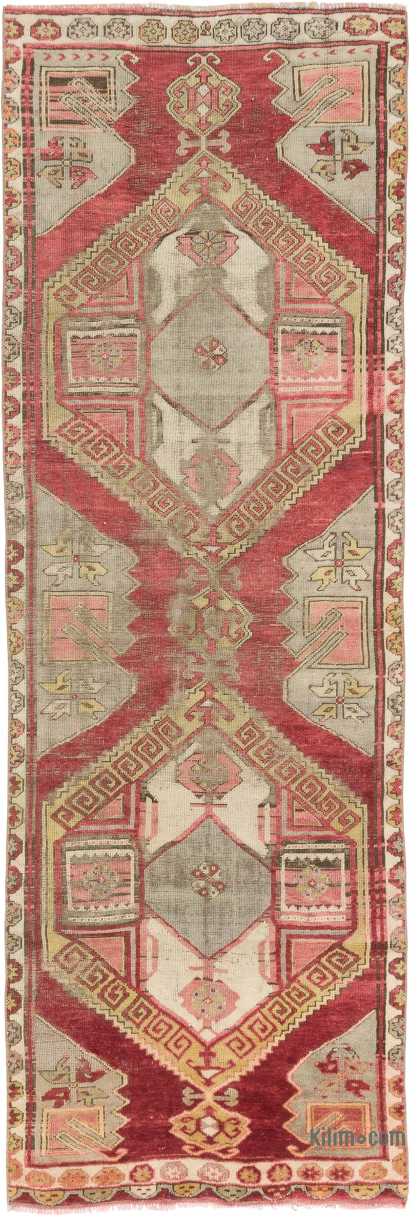 Vintage Anadolu Yolluk - 108 cm x 321 cm - K0086841