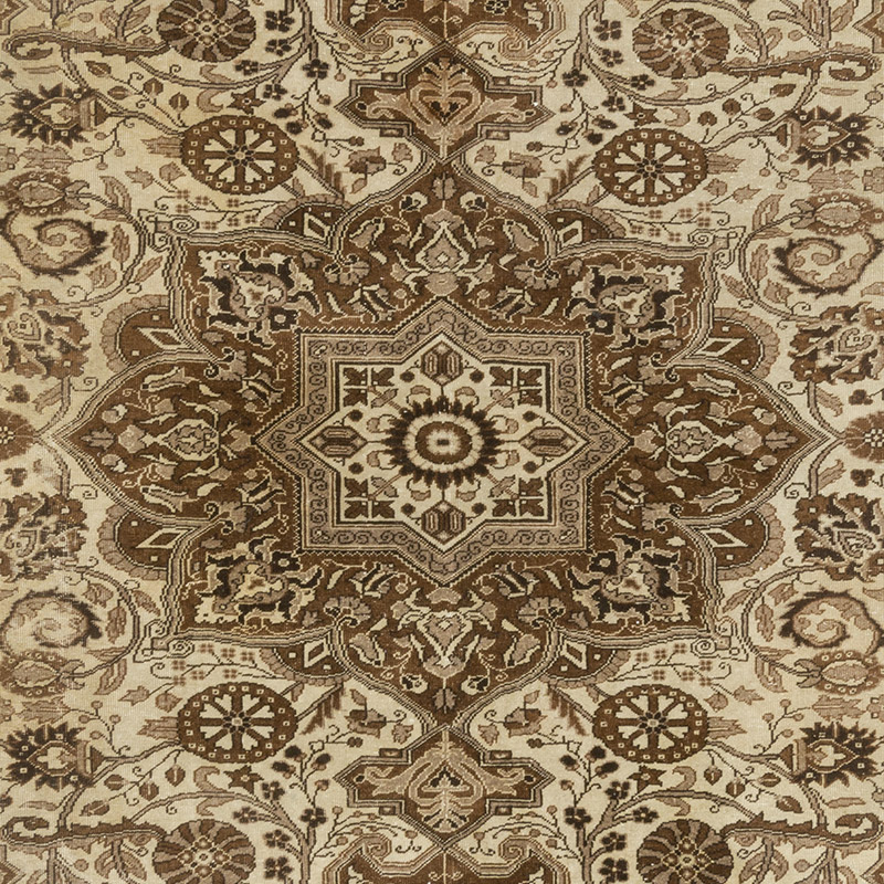 El Dokuma Vintage Halı - 200 cm x 281 cm - K0086842