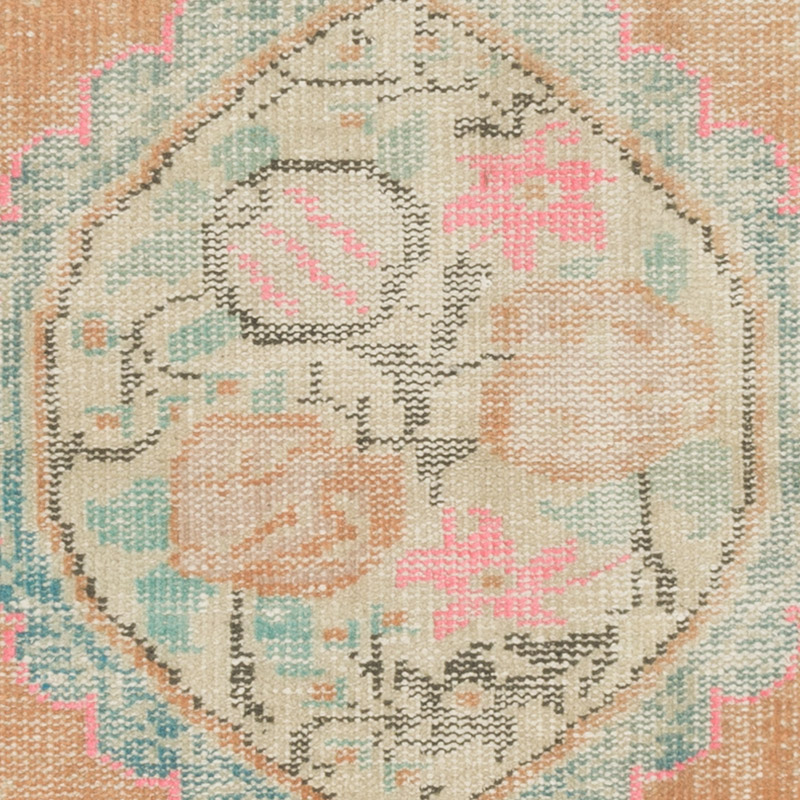 Alfombra Vintage Turca Anudada a Mano - 83 cm x 146 cm - K0086845