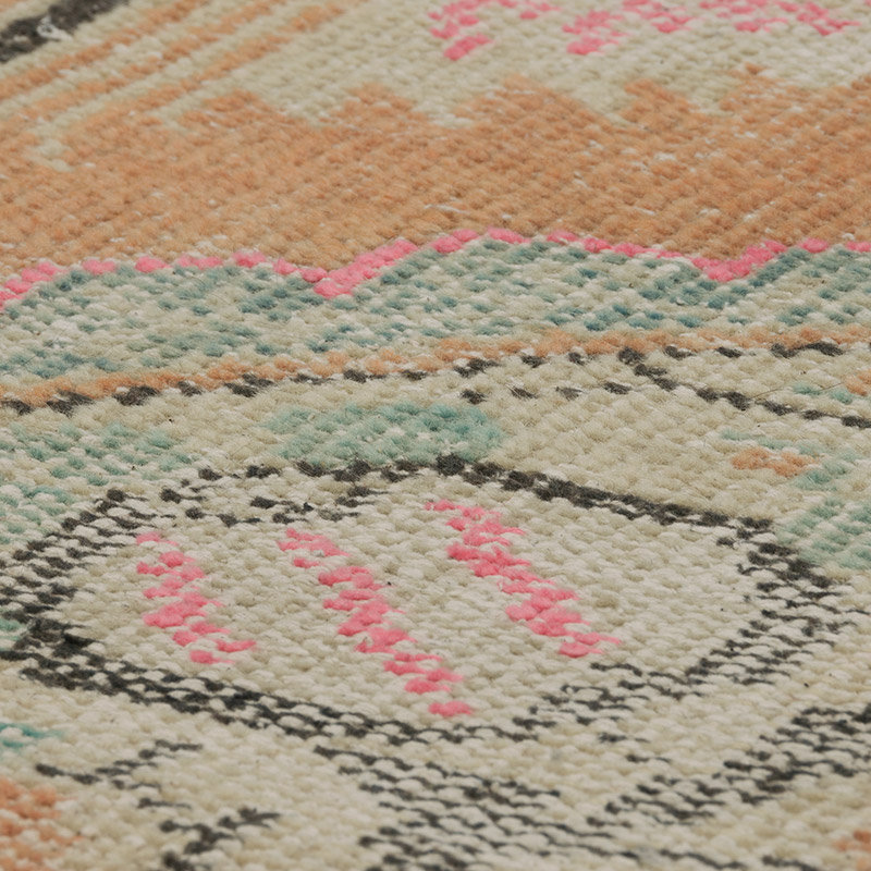 Alfombra Vintage Turca Anudada a Mano - 83 cm x 146 cm - K0086845