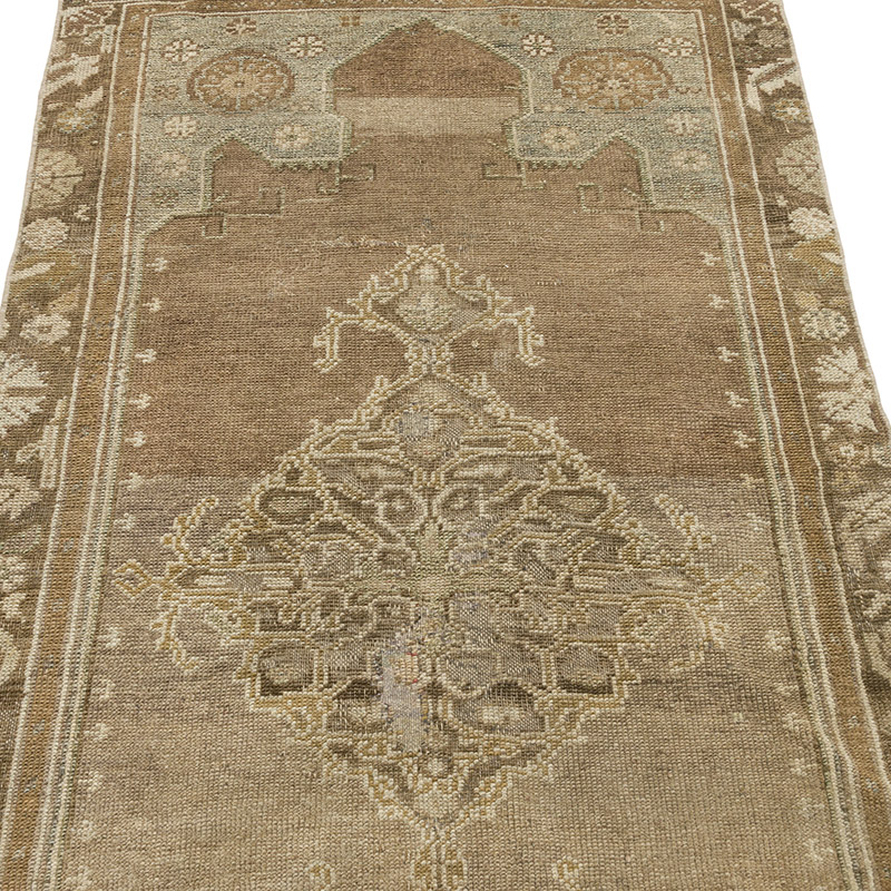 Alfombra Vintage Turca Anudada a Mano - 90 cm x 171 cm - K0086846