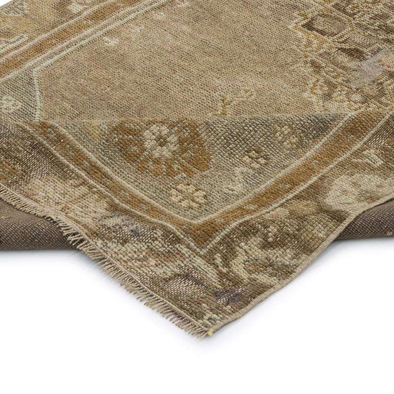 Alfombra Vintage Turca Anudada a Mano - 90 cm x 171 cm - K0086846