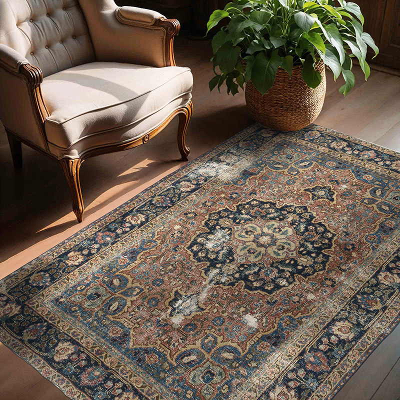 El Dokuma Vintage Hali - 135 cm x 175 cm - K0086849