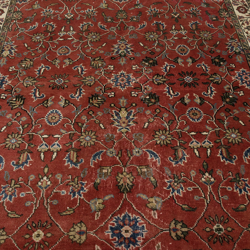 El Dokuma Vintage Halı - 166 cm x 259 cm - K0086852