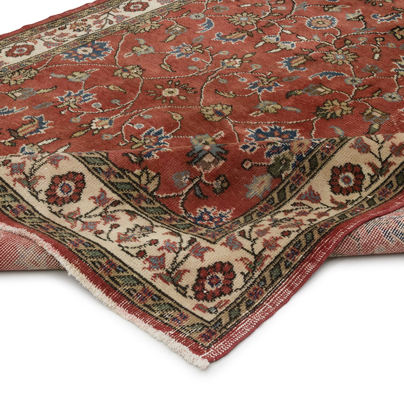 El Dokuma Vintage Halı - 166 cm x 259 cm - K0086852