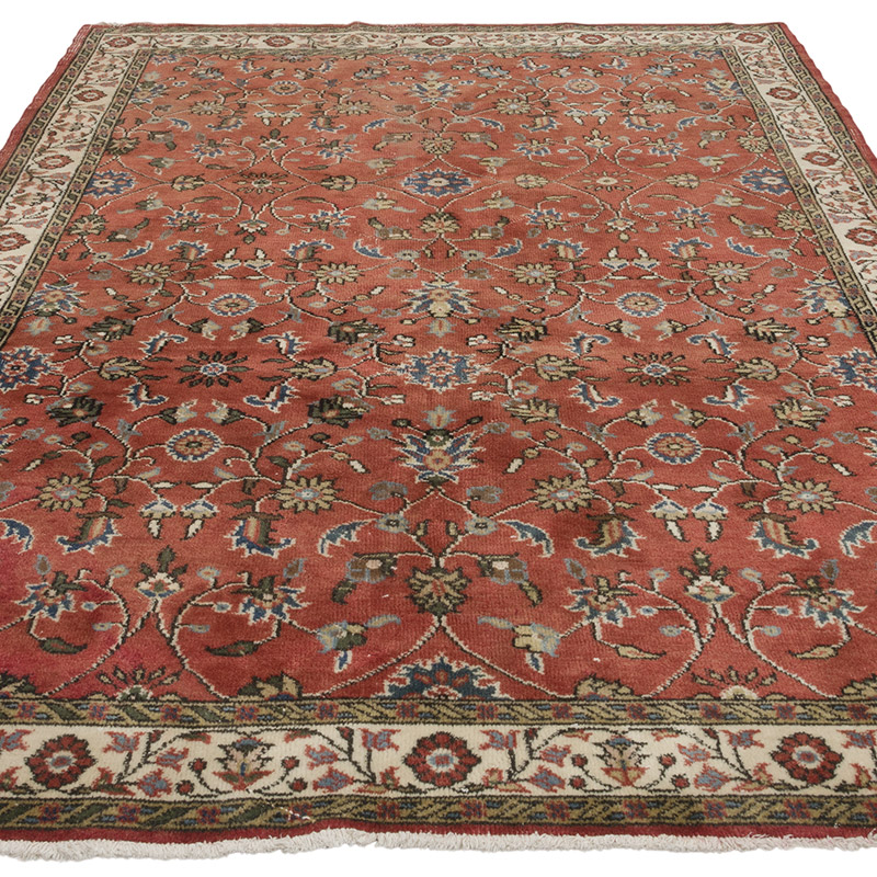 El Dokuma Vintage Halı - 166 cm x 259 cm - K0086852