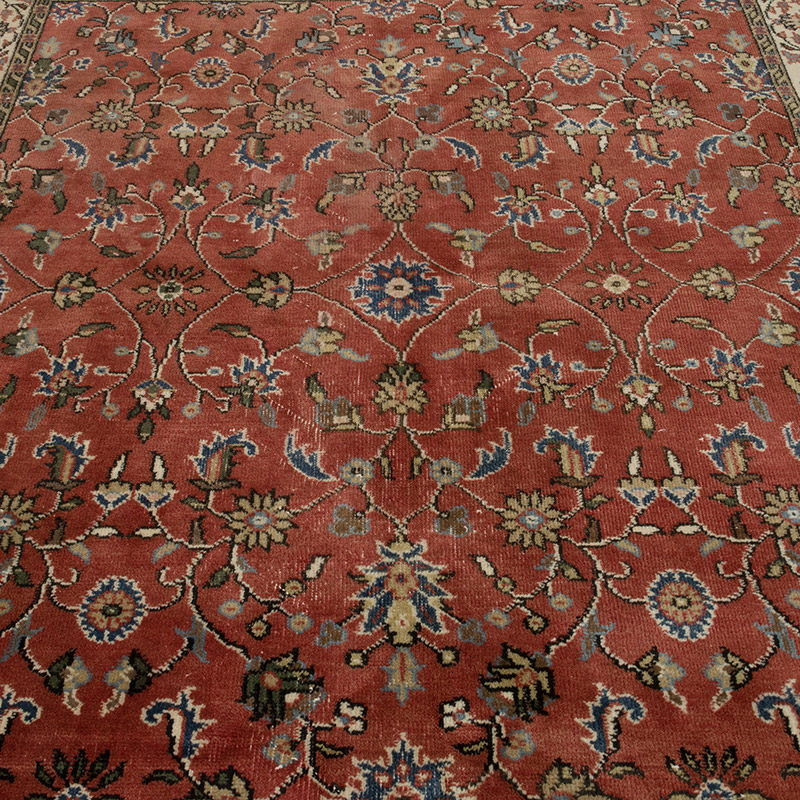 El Dokuma Vintage Halı - 166 cm x 259 cm - K0086852