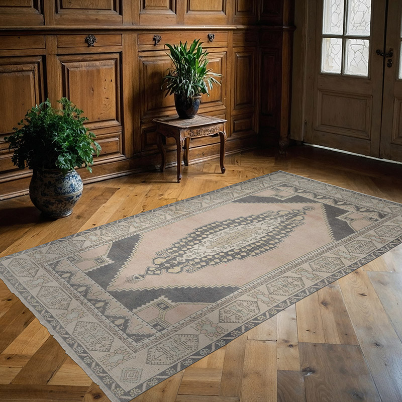 El Dokuma Vintage Hali - 138 cm x 235 cm - K0086854