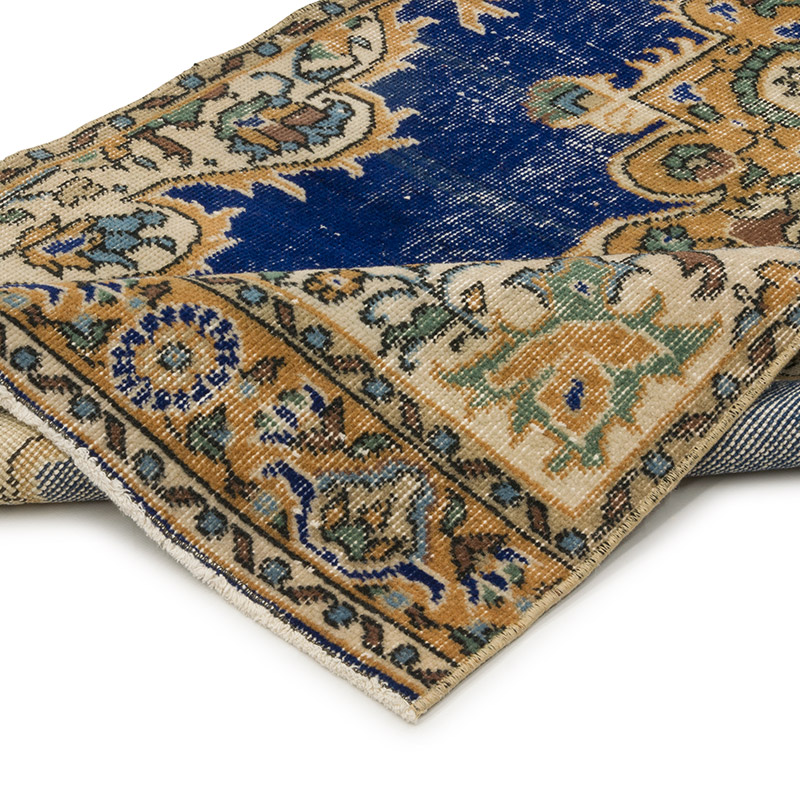 El Dokuma Vintage Halı - 90 cm x 215 cm - K0086857