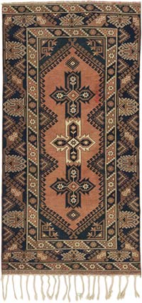 El Dokuma Vintage Hali - 110 cm x 215 cm