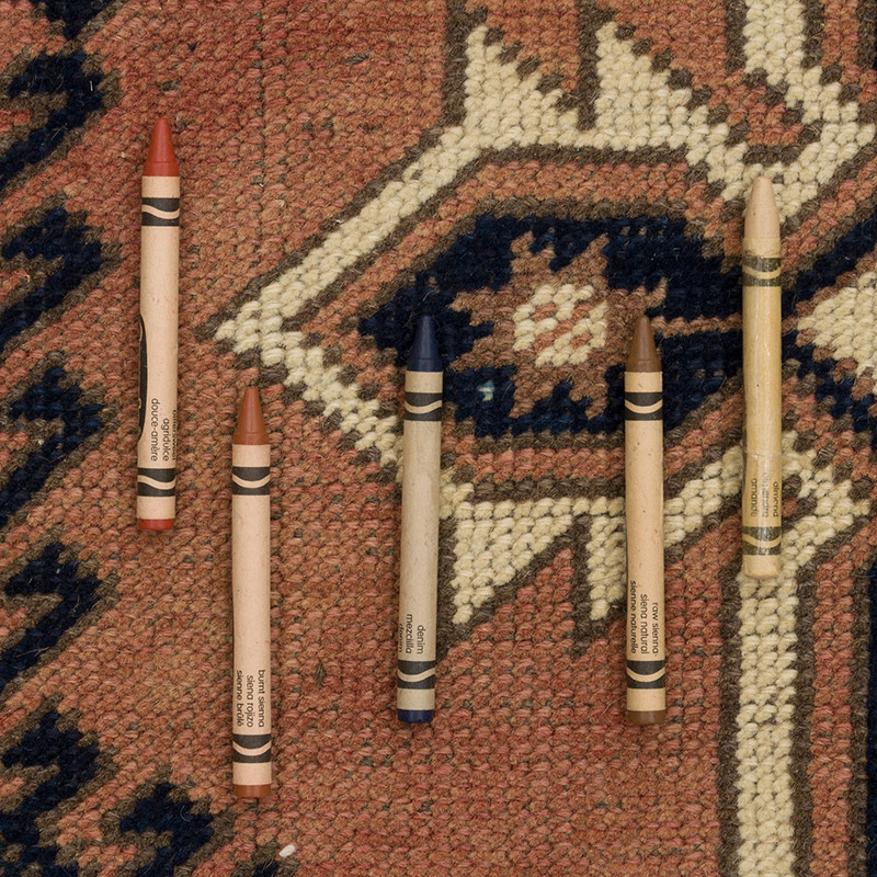 Alfombra Vintage Turca Anudada a Mano - 110 cm x 215 cm - K0086858
