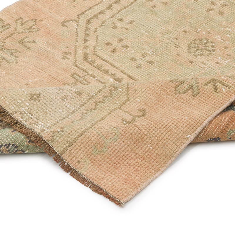 Pasillo Vintage Turco Anudado a Mano - 84 cm x 201 cm - K0086860