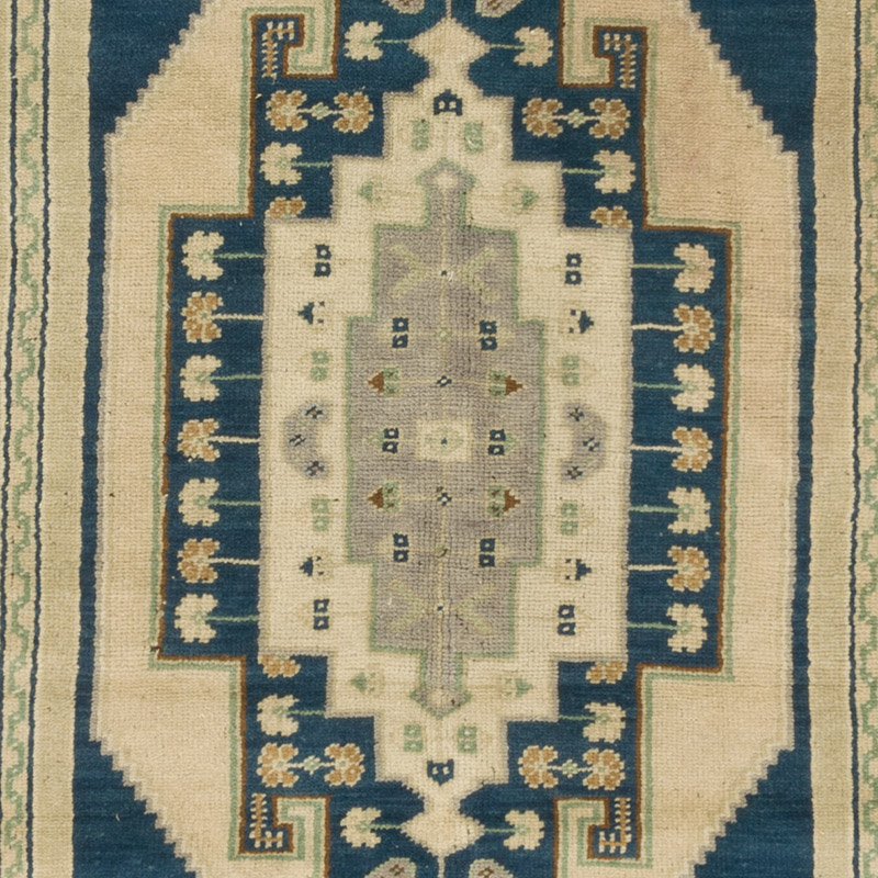 El Dokuma Vintage Halı - 117 cm x 245 cm - K0086862