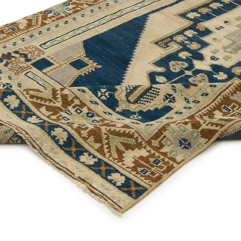 El Dokuma Vintage Halı - 117 cm x 245 cm - K0086862