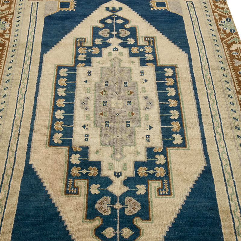 El Dokuma Vintage Halı - 117 cm x 245 cm - K0086862