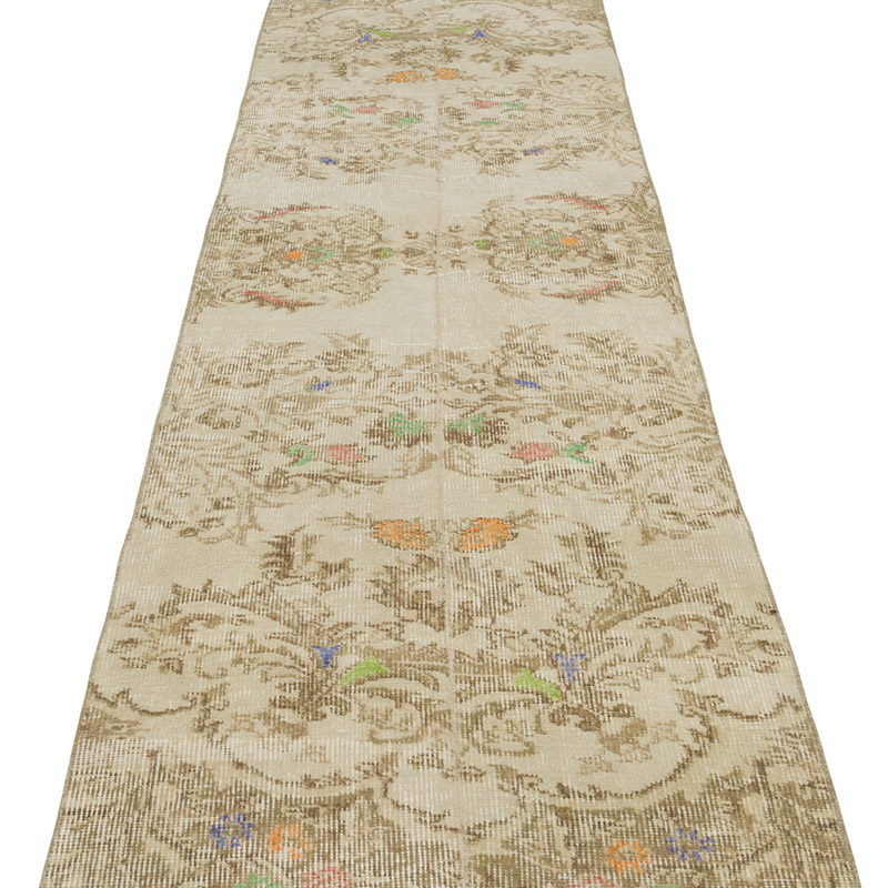 Vintage Turkish Hand-Knotted Runner - 2' 3" x 8' 10" (27" x 106") - K0086863