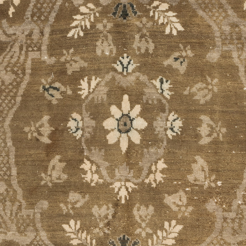 Vintage Turkish Hand-Knotted Rug - 3' 3" x 7' 9" (39" x 93") - K0086865