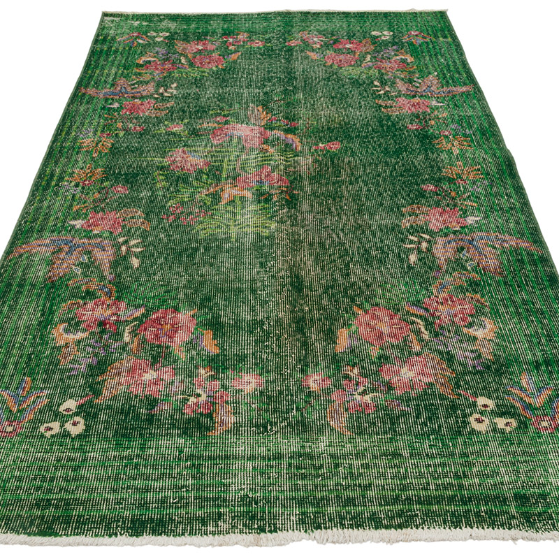 Vintage Turkish Hand-Knotted Rug - 3' 8" x 6' 10" (44" x 82") - K0086867