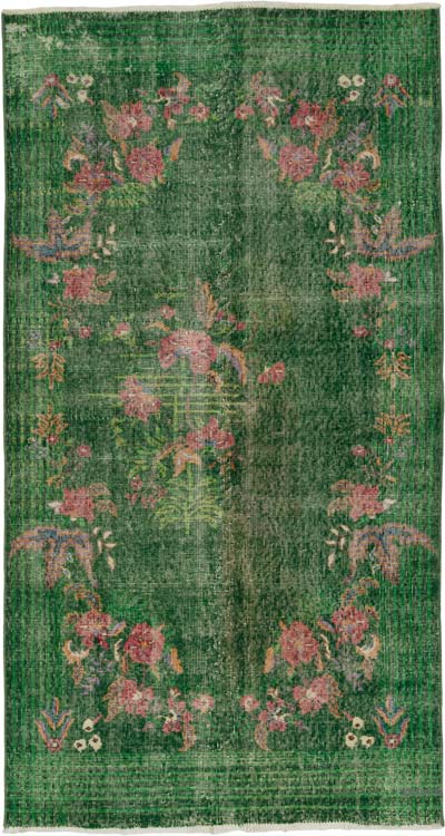 Alfombra Vintage Turca Anudada a Mano - 113 cm x 209 cm