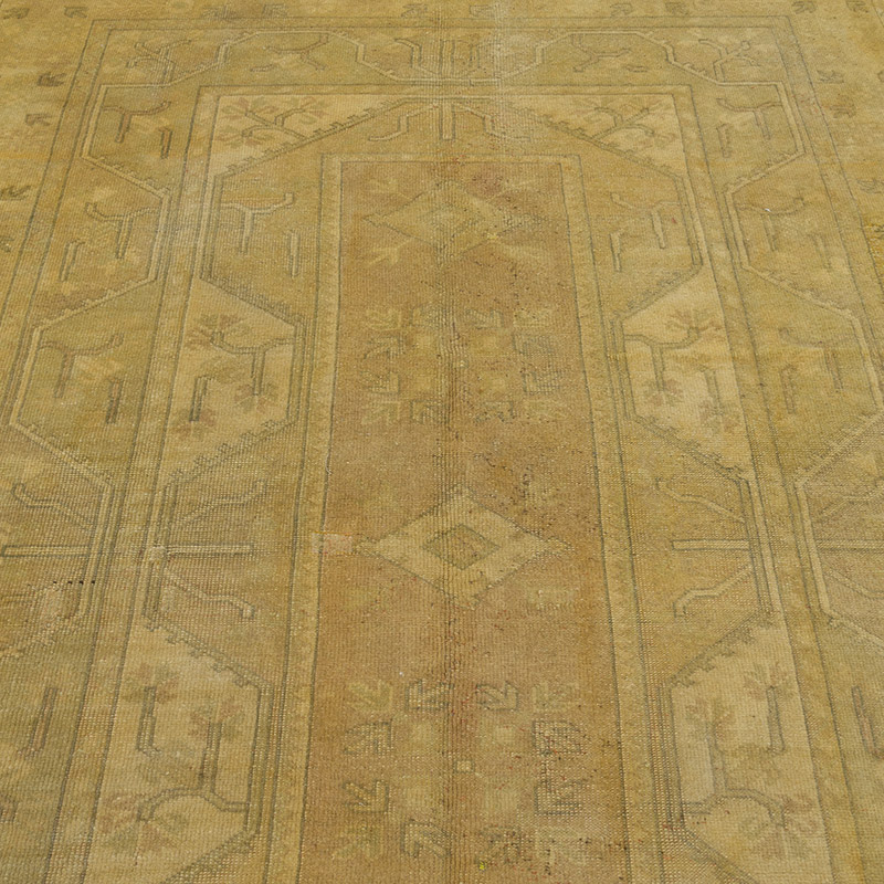 Alfombra Vintage Turca Anudada a Mano - 162 cm x 235 cm - K0086868