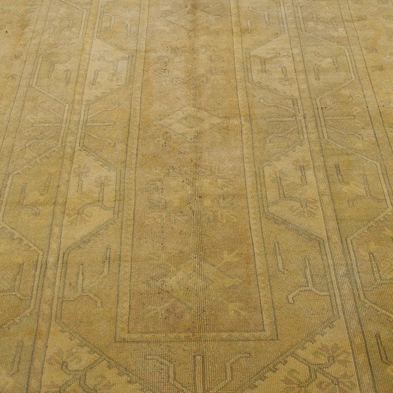 Alfombra Vintage Turca Anudada a Mano - 162 cm x 235 cm - K0086868