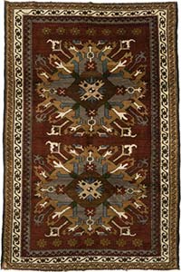 El Dokuma Vintage Hali - 184 cm x 269 cm