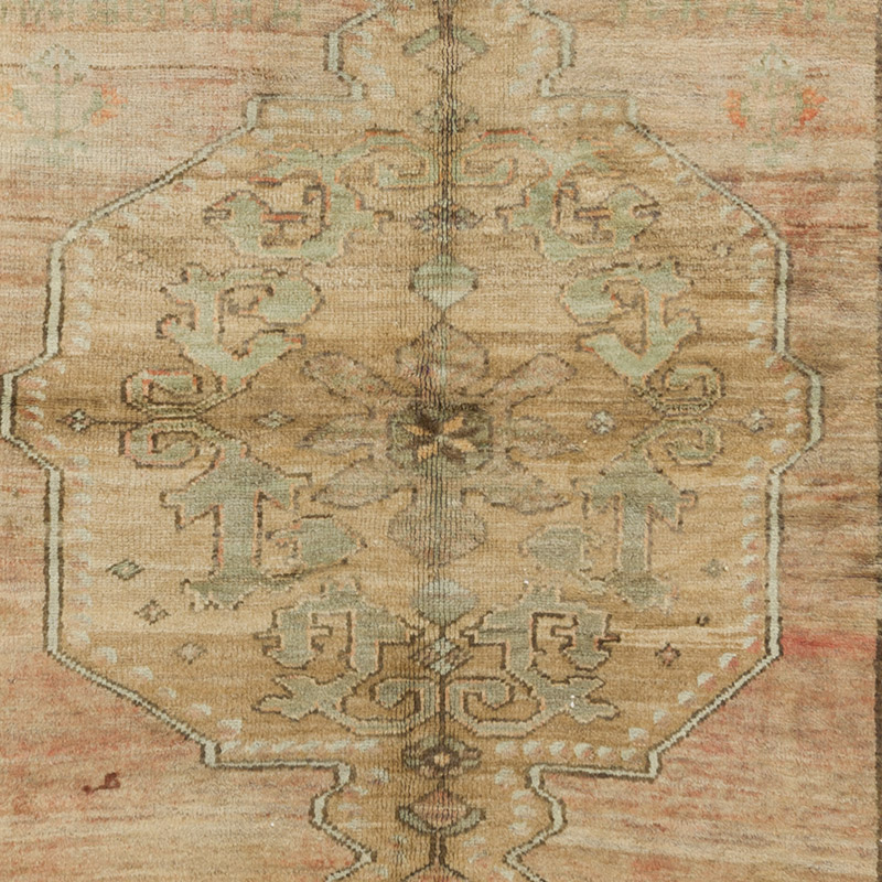 Vintage Turkish Hand-Knotted Rug - 5' 2" x 8' 6" (62" x 102") - K0086871
