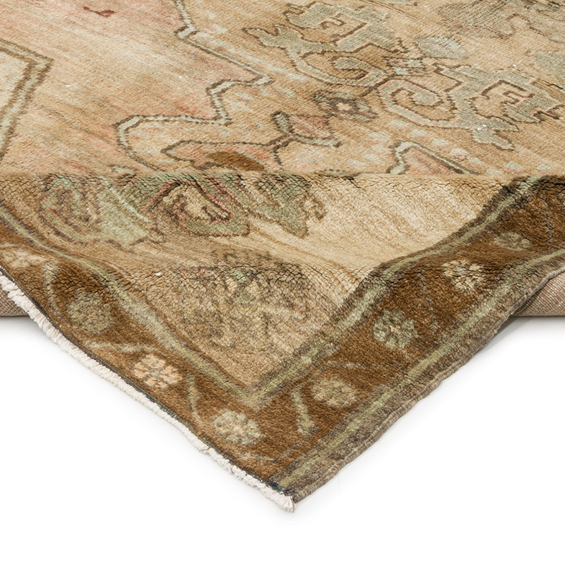 Vintage Turkish Hand-Knotted Rug - 5' 2" x 8' 6" (62" x 102") - K0086871