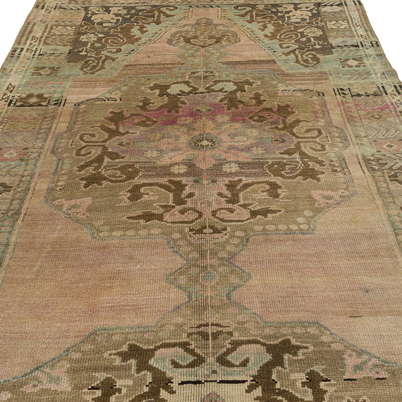 Alfombra Vintage Turca Anudada a Mano - 163 cm x 316 cm - K0086872