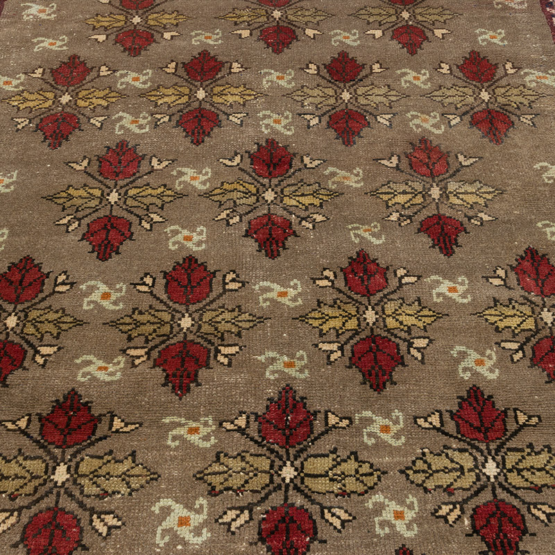 El Dokuma Vintage Halı - 119 cm x 203 cm - K0086873
