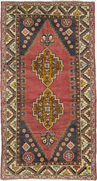 El Dokuma Vintage Hali - 115 cm x 208 cm