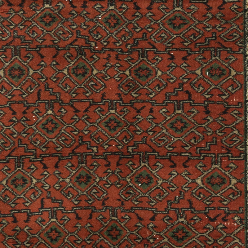 Alfombra Vintage Turca Anudada a Mano - 107 cm x 180 cm - K0086876