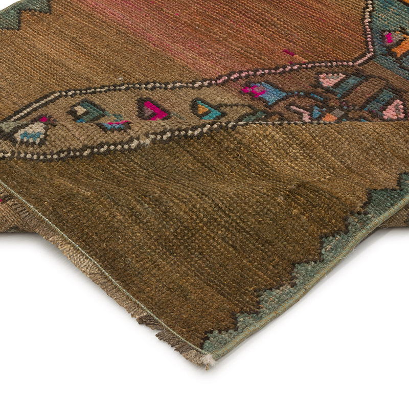 Vintage Turkish Hand-Knotted Rug - 2' 9" x 5' 8" (33" x 68") - K0086877